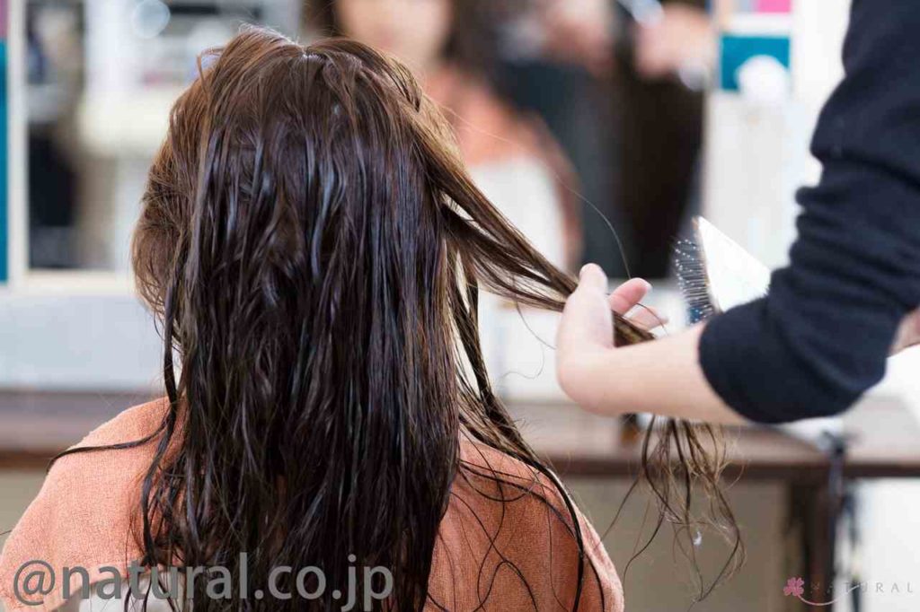 自毛で作るウィッグ